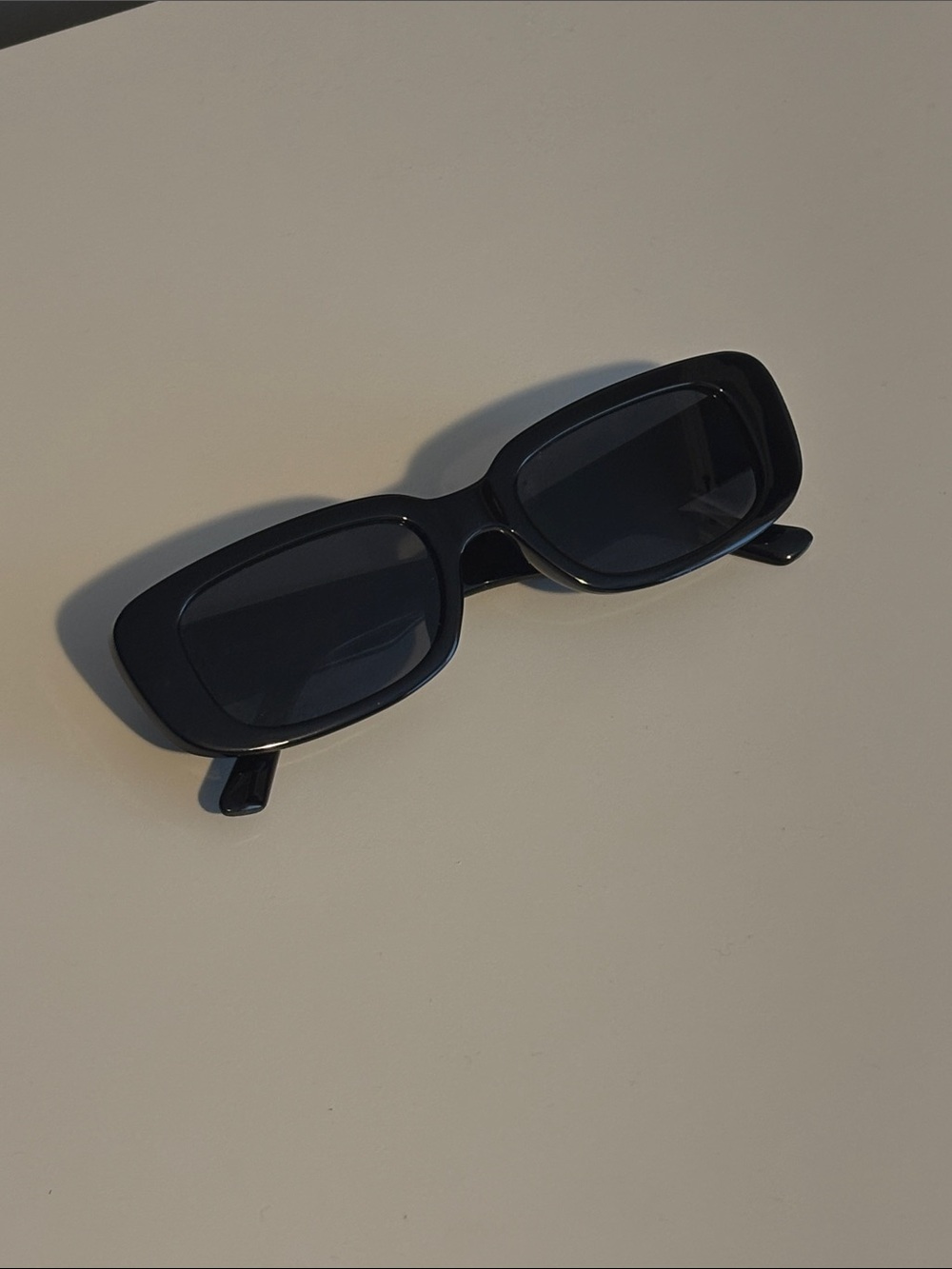 Urban Outfitters Black Rectangular Sunglasses